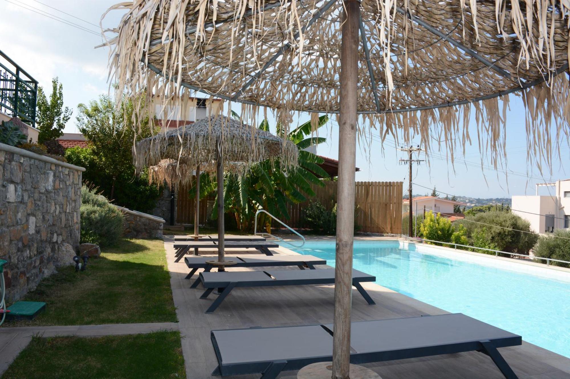 Siena Pool Villa Koskinou  Buitenkant foto
